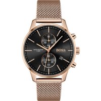 Hugo Boss 1513806 Associate Montre analogique pour homme Cadran noir