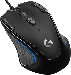 Logitech G300s Wired Gaming Mouse, 2500 DPI