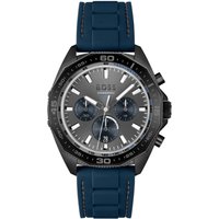 Montre Hugo Boss 1513972 Energy Blue en silicone chronographe pour homme