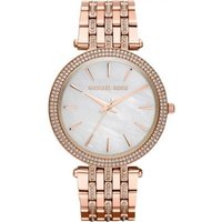 Michael Kors MK3220 Darci Mother of Pearl Dial Crystal Women's Watch — Womens Watches