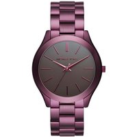 Montre pour femme Michael Kors MK3551 Slim Runway ton prune — Montres pour femmes