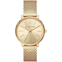 Michael Kors MK4339 Pyper Montre à quartz pour femme Cadran doré avec cristaux — Montres pour femmes