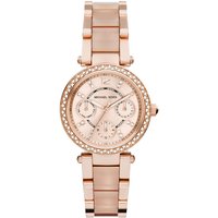 Michael Kors MK6110 Parker Ladies Watch with Rose Gold Dial