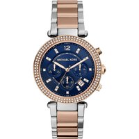 Michael Kors MK6141 Parker Ladies Glitzy Two Tone Watch — Womens Watches
