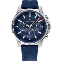 Tommy Hilfiger 1791791 Montre pour homme avec bracelet en cuir — Montres pour hommes