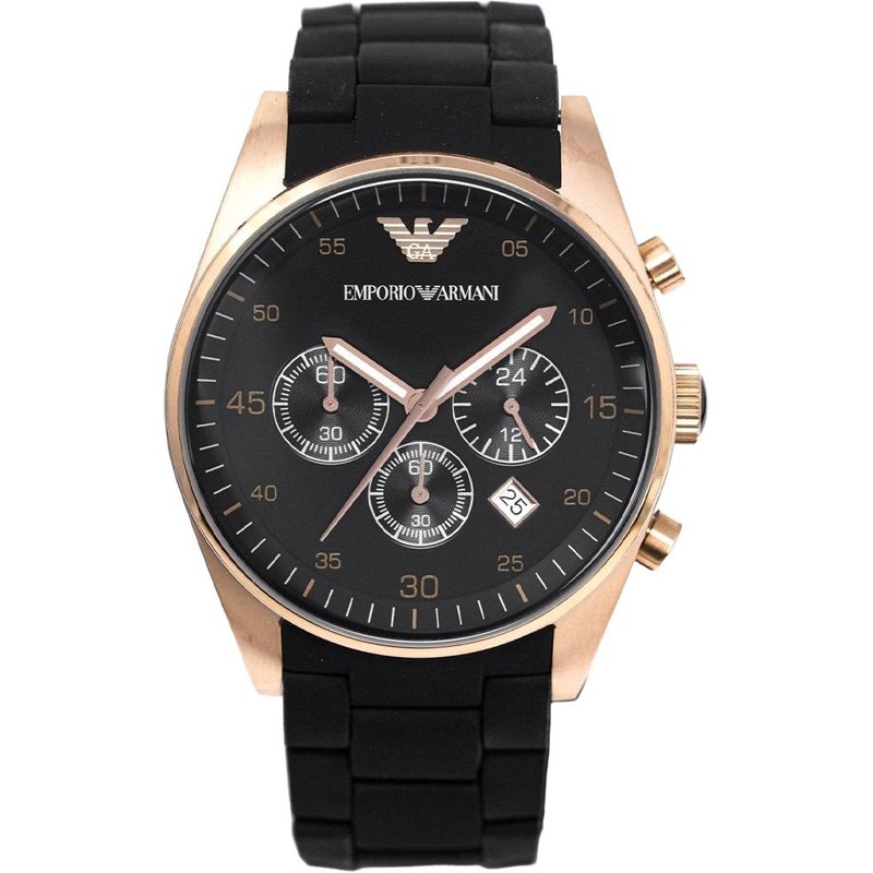 Montre Emporio Armani AR5906 pour femme Sportivo en or rose — Montres pour femmes