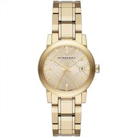 Burberry BU9134 Ladies Watch The City 34mm Champagne Gold — Womens Watches