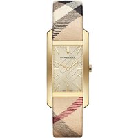 Burberry BU9509 20mm Pioneer Gold Dial Gold Ion-plated Ladies Watch — Womens Watches