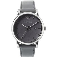 Emporio Armani AR1730 Classic Grey Stainless Steel Men's Watch — Mens Watches