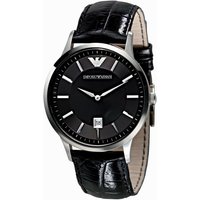 Emporio Armani AR2411 Men's Renato Black Watch