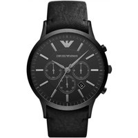 Emporio Armani AR2461 Sportivo Chronograph Black Men's Watch — Mens Watches