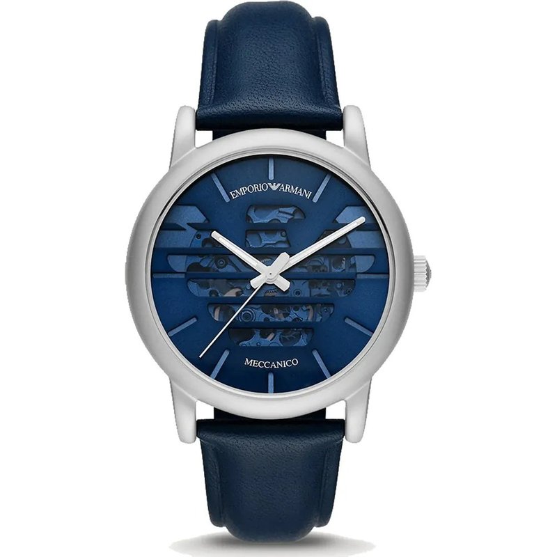 Montre automatique pour homme Emporio Armani AR60030 Luigi Blue — Montres pour hommes