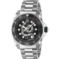 Gucci YA136218 Men's Watch with Black Snake Dial — Mens Watches
