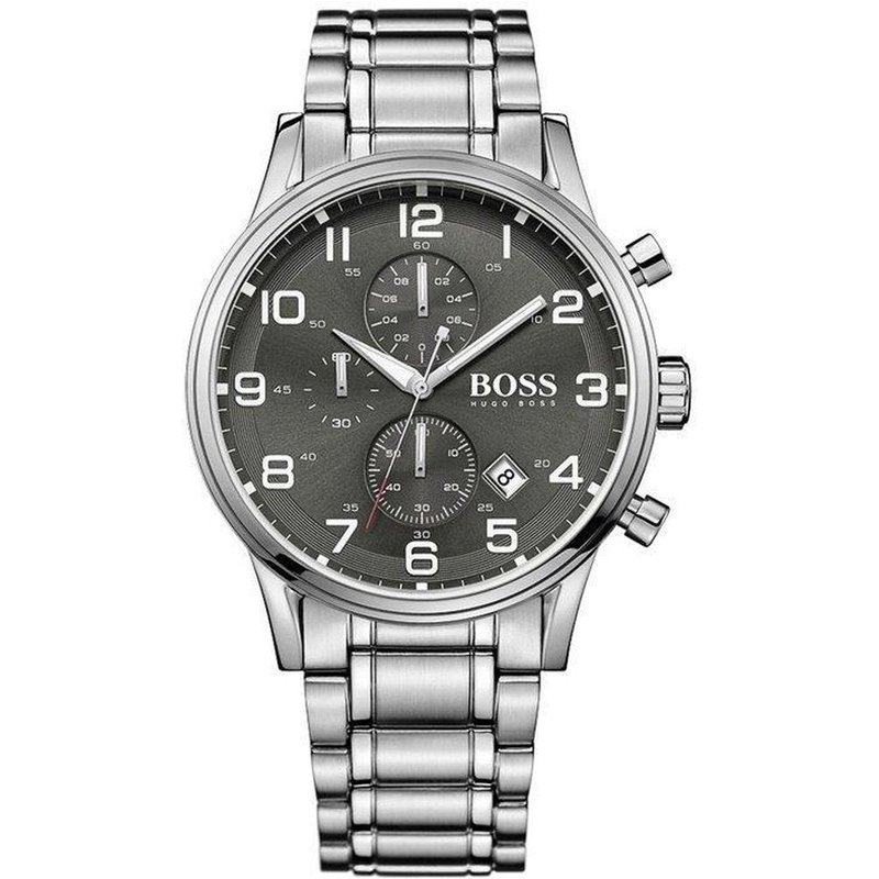Montre Hugo Boss 1513181 pour homme avec bracelet en cuir — Montres pour hommes