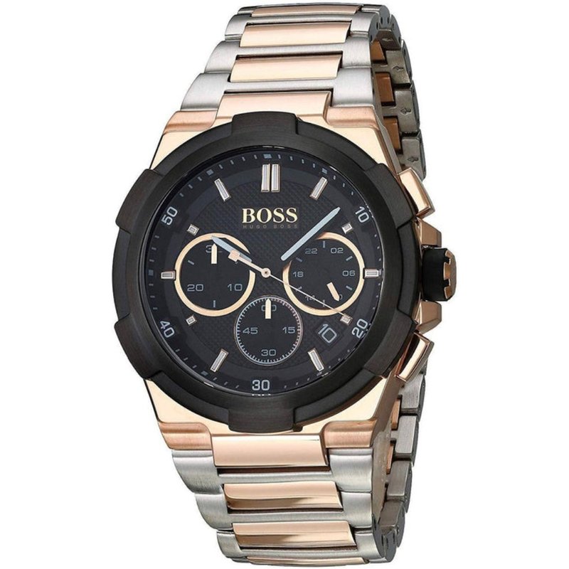 Montre Hugo Boss 1513358 Supernova Chrono bicolore pour homme — Montres pour hommes