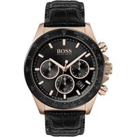 Hugo Boss 1513753 Montre analogique à quartz pour homme avec bracelet en cuir — Montres pour hommes