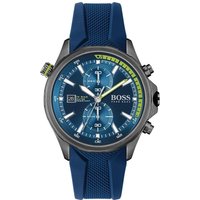 Hugo Boss 1513821 Globetrotter Blue Dial Chronograph Men's Watch