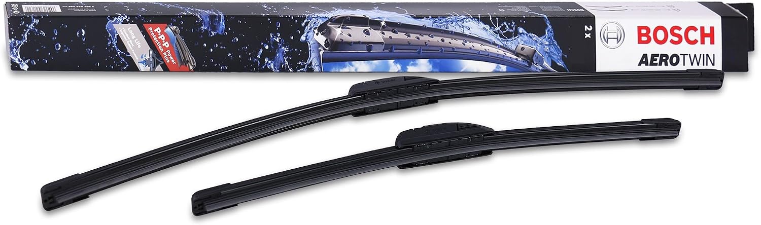 windshield wipers: Bosch Aerotwin AR612S wipers, 600mm/400mm length, 1 set for front windshield (Hyundai…