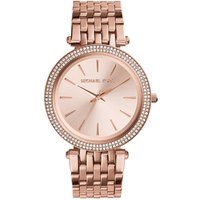 Michael Kors MK3192 Montre Darci en acier inoxydable pour femme en or rose — Montres pour femmes