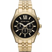 Michael Kors MK8286 Lexington Gold Men's Watch with Black Dial