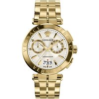 Versace VBR060017 Gold Tone Aion Chronograph Men's Watch