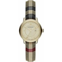 Burberry BU10104 Honey Check Stamped Dial Women's Watch — Womens Watches