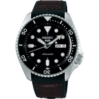 Seiko 5 Sports SRPD55K2 Automatic Men's Watch Black Dial — Mens Watches