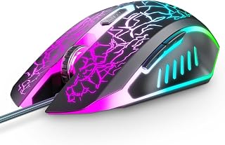 VersionTECH Gaming Mouse Ergonomic Wired 3600 DPI