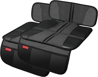 car seat protector: Kaiphy Car Seat Protector - Seat Protection Mat - Thick Padding - Durable, Waterproof Fabric…