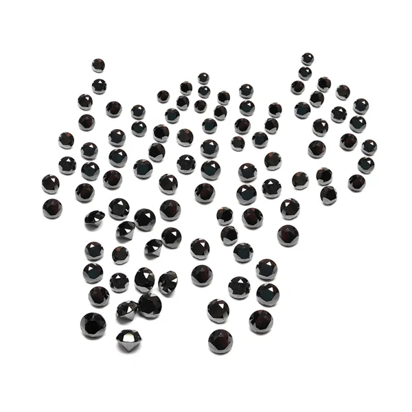 Diamants Noirs Calibrés de 1 MM à 1.30 MM - GemoneDiamonds — Pierres précieuses en vrac