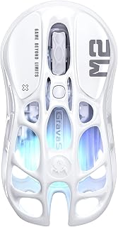 GravaStar Mercury M2 Wireless Gaming Mouse – 26000 DPI