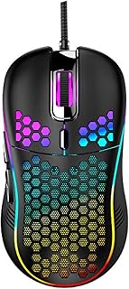 Techsea Honeycomb Wired Gaming Mouse - 7200 DPI