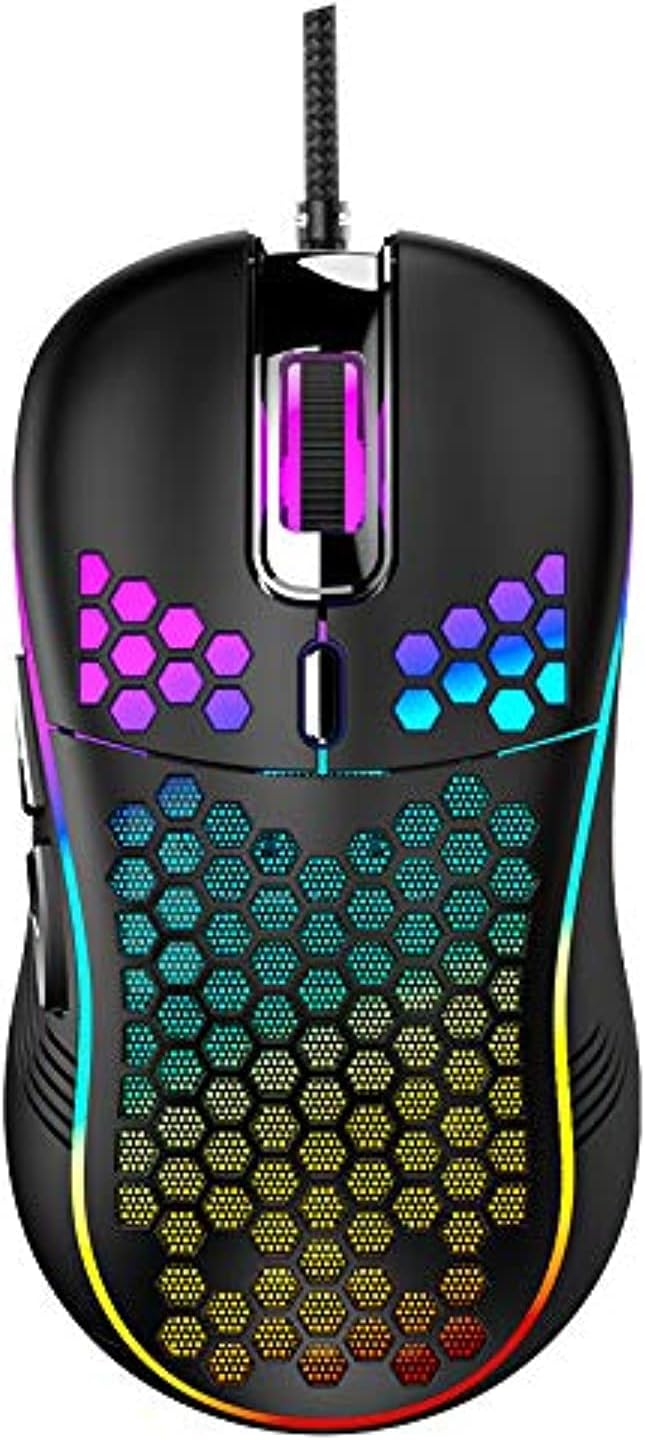 Souris de jeu Techsea Honeycomb filaire - 7200 DPI — Souris de jeu