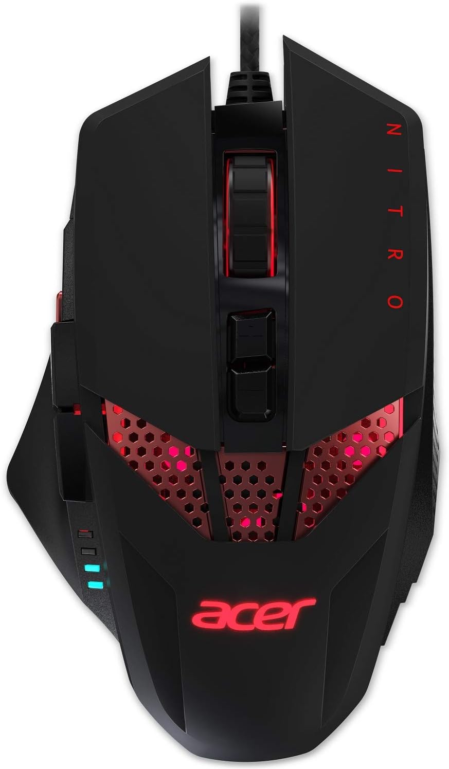 Souris Gaming Acer Nitro NMW810 Noir — Souris de jeu