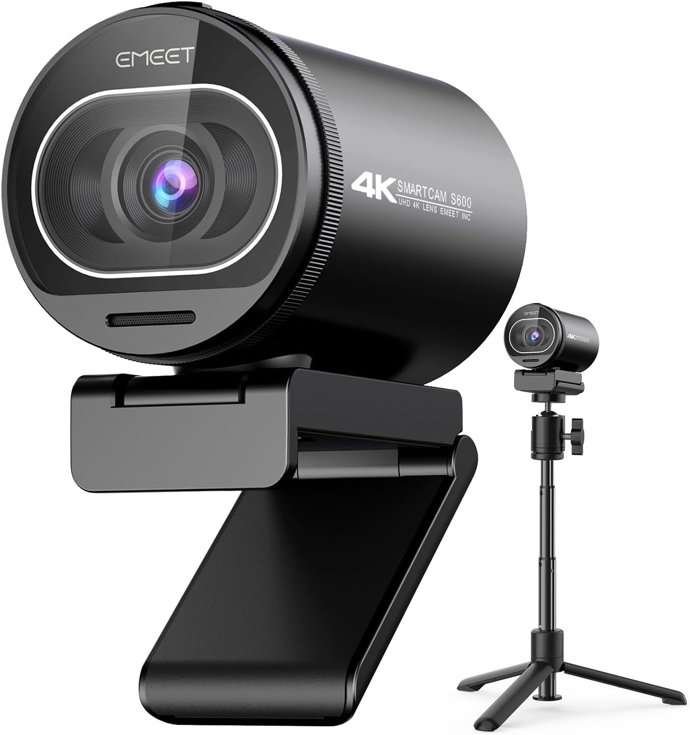Webcaméra EMEET S600 4K avec trépied — Webcams