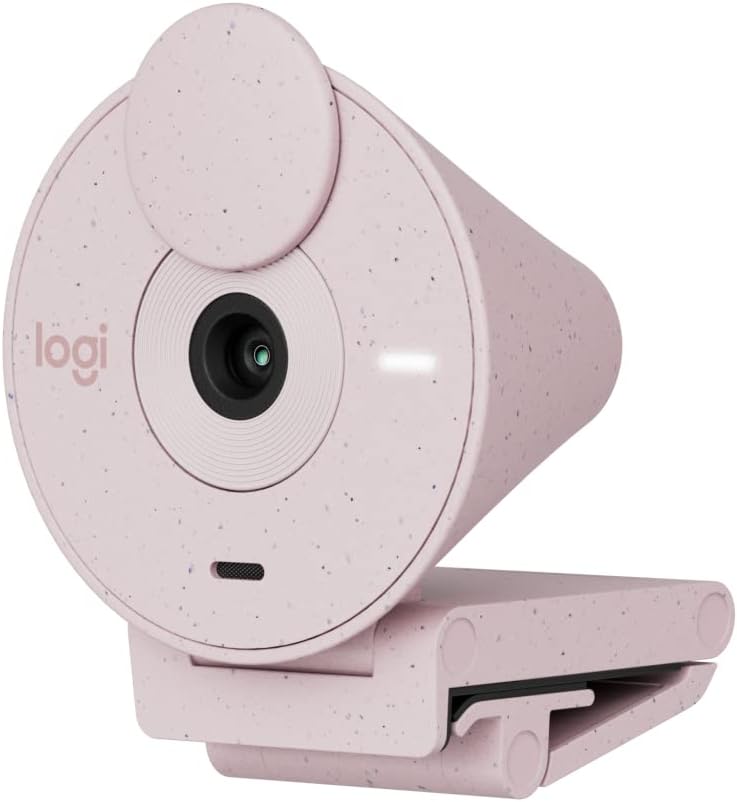 Webcaméra Logitech Brio 300 HD avec volet de confidentialité — Webcams