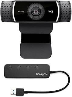 Logitech C922 Pro Stream - Webcam 1080p avec hub USB — Webcam