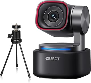 OBSBOT Tiny 3 4K AI Webcam with Tracking