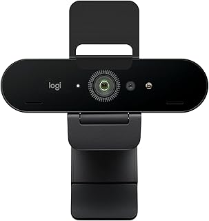 Logitech Brio 4K Webcam with Noise-Cancelling Mic