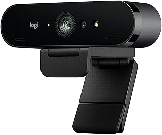 Logitech BRIO Webcam Ultra HD – Noir — Webcam