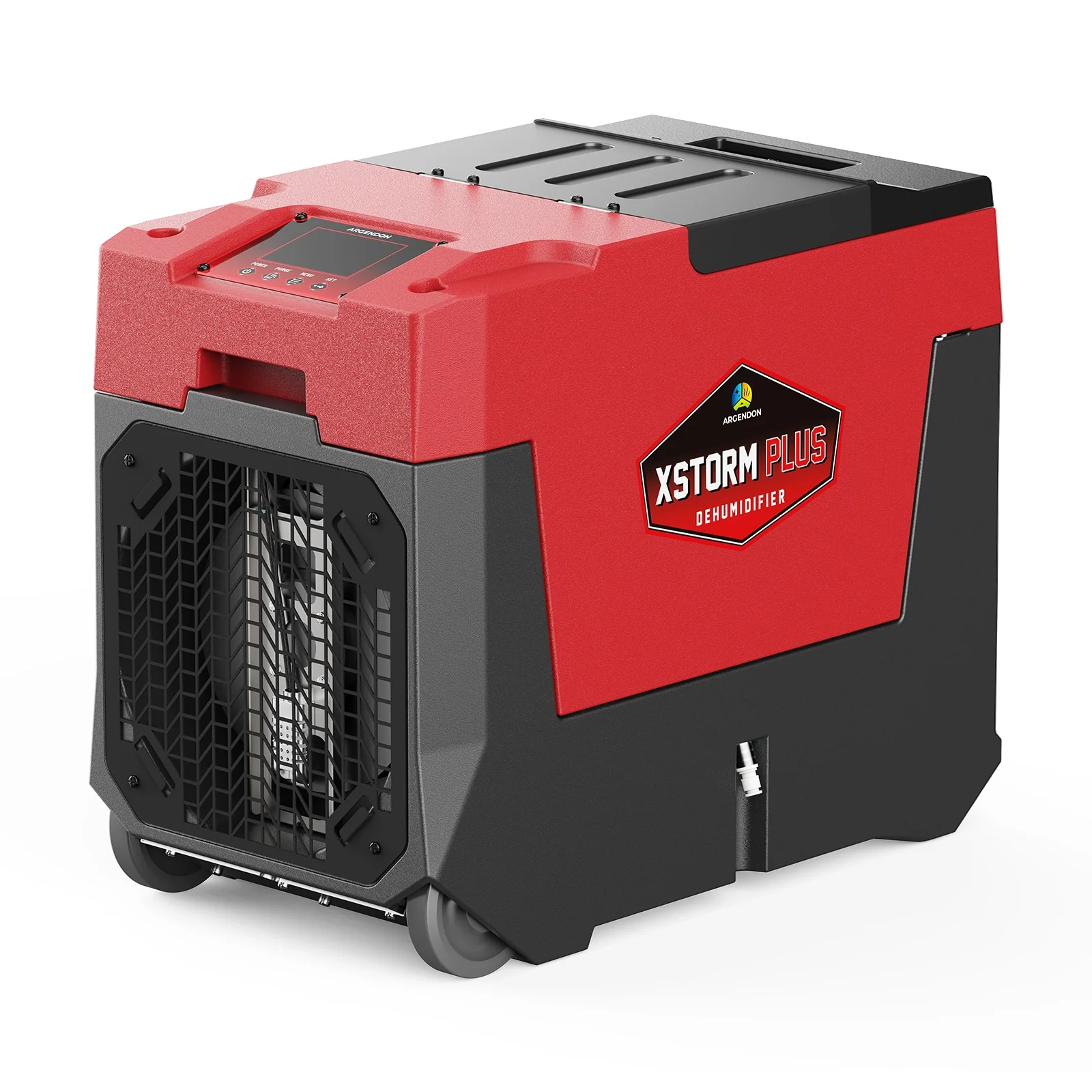 Déshumidificateur commercial industriel Argendon XStorm Plus de 180 pintes avec pompe — Humidificateurs