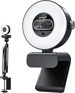 EMEET S600L 4K Webcam with Stand and Tripod — Webcams