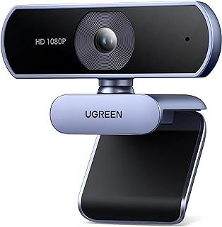 UGREEN 1080P Webcam with Dual Noise-Canceling Mics — Webcams