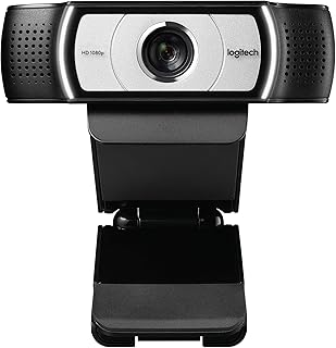 Logitech C930e 1080P HD Webcam – 90° View — Webcams