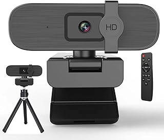 4K Webcam with Auto-Zoom & Remote Control — Webcams