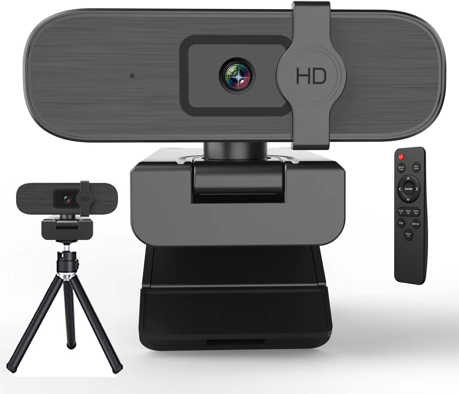 Webcam 4K avec Zoom Automatique et Télécommande — Webcams