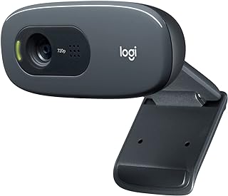 Logitech C270 Caméra Web HD – 720p, Appels Vidéo Panoramique — Webcam