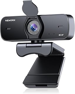EasyCam 4K Webcam with CDAF Autofocus & Dual Mics — Webcams