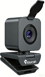 TOUCAN 1080P Webcam with Microphone, USB Plug and Play — Webcams