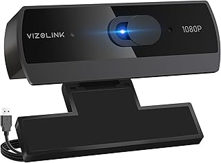 1080P Webcam with Microphone & Privacy Cover — Webcams